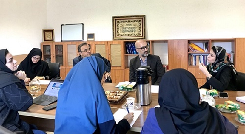 اولین جلسه پژوهشکده سلامت اجتماعی با معاونت پژوهشی بیمارستان توانبخشی رفیده